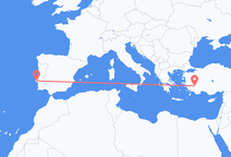 Voos de Denizli para Lisboa
