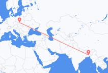 Flyg från Dhaka till Katowice