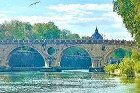 Roma Exclusive Boats Cruises På Tiber Panoramic Views River Cruise i Roma