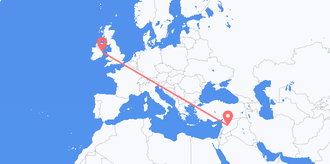 Syria to Ireland