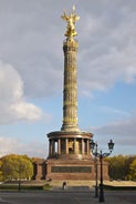 Berlin cityscape with Berlin cathedral and Television tower, Germany.