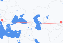出发地 乌兹别克斯坦納曼干目的地 黑山波德戈里察的航班
