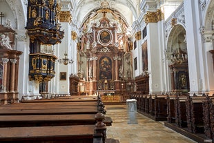 Linz, Austria. Panoramic view of the old town.