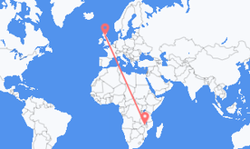 Flights from Malawi to Scotland