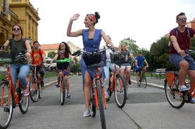 Passeio de bicicleta clássico em Zagreb