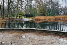 Caça ao tesouro ao redor da escada para o céu em Gelsenkirchen