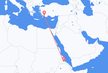 Flüge von Asmara nach Dalaman