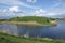 Photo of ruins of Riberhus Castle that is locate on Slotsbanken in Ribe, Denmark.