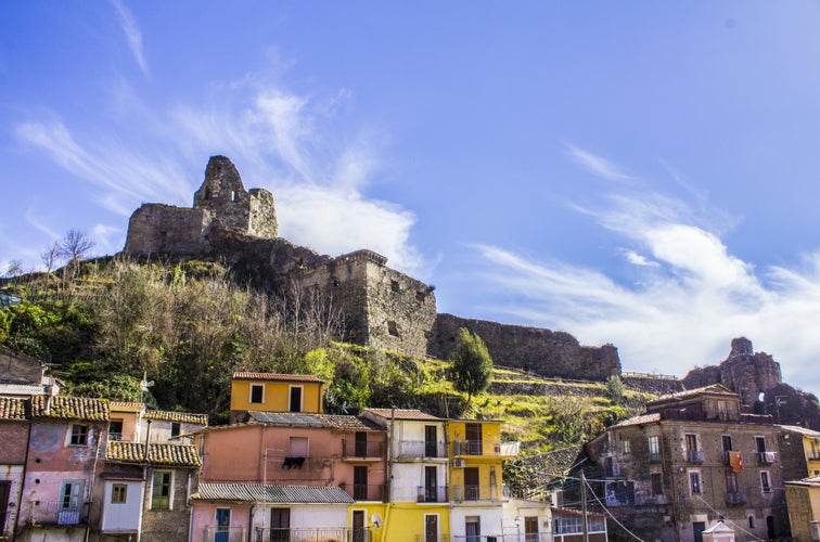 Photo of Old Norman's Castle, and Medieval City, Lamezia Terme, Calabria, Italy.