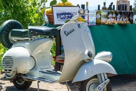 Roma Vespa Food Tour med sjåfør 3/4 timer