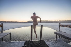 Escapade Sauna Traditionnel Finlandais : Feu, Glace et BBQ