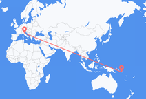Honiara to Bologna