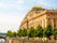 Photo of beautiful view of the Prague National Theater on a bright sunny day, Czech Republic.