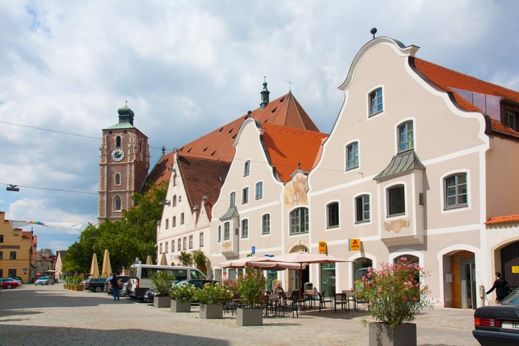 Photo of Ingolstadt Cathedral. Bavaria. Germany. 