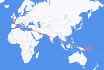 Honiara to Bilbao