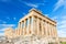 Photo of the Parthenon that is a temple on the Athenian Acropolis in Greece.