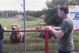 Budapest: Transport & Guided Tour of Bear and Wolf Sanctuary