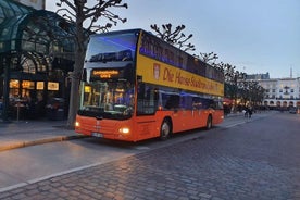 2階建てバスでのハンブルクのシティツアー