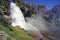 Photo of Waterfall in the park of the city of Edessa, Greece.