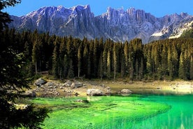 Excursion privée d'une journée en voiture : la grande route des Dolomites