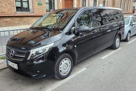 Private airport transfer in Vienna for up to 8 people in minibus