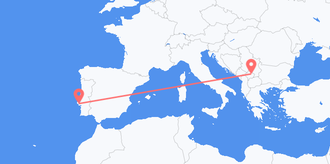 Flüge aus dem Kosovo nach Portugal