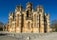 Photo of the magnificent Batalha Monastery, an original example of late Gothic architecture ,Portugal.