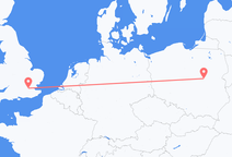 Flights from London to Warsaw