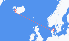 Flights from Reykjavík to Aarhus