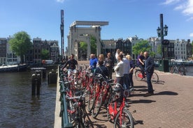 El tour en bicicleta I-AMSTERDAM (con nacido y criado) guía turístico privado de Ámsterdam