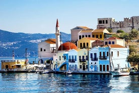 Greek island of Megisti (Kastellorizo) from Antalya and regions