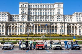 Romanian Vintage Car Driving Tour of Bucharest 90 min