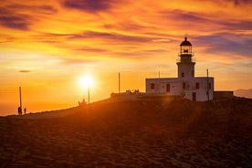 Excursion privée d'une demi-journée en jeep au coucher du soleil à Myconian