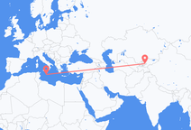 Flyrejser fra Andisjan, Usbekistan til Malta, Malta