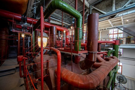 Energy and Technology Museum in Vilnius city. Lithuania.