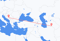 Flights from Ashgabat to Sarajevo