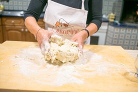 Private Pizza & Tiramisu Class at Cesarina's home with tasting in Bergamo