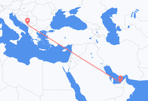 Abu Dhabi to Podgorica