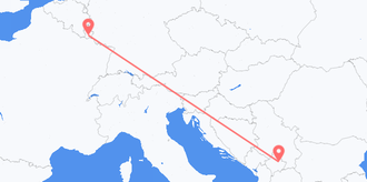 Luxemburg nach Kosovo