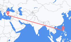 Antalya to Manila