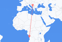 Luanda to Podgorica