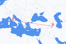 Flyg från Tabriz till Rom