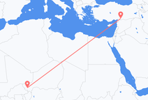 Flyrejser fra Niamey til Gaziantep