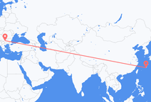 Flights from Okinawa Island to Sofia