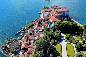 Circuit en ferry à arrêts multiples vers Isola Bella, sur le lac Majeur