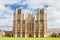 Photo of Wells Cathedral dedicated to St Andrew and built in the Gothic Style, Wells, Somerset, England.