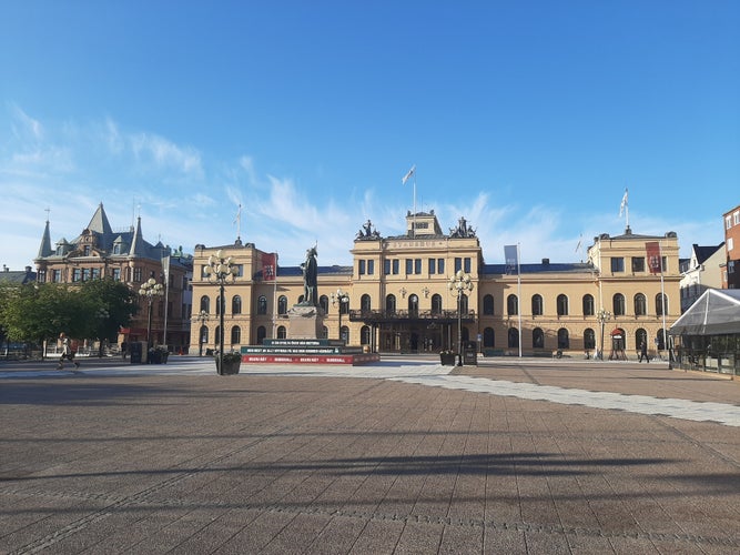 photo of view of Sundsvall, Sweden.