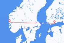 Flyreiser fra Bergen, til Helsingfors