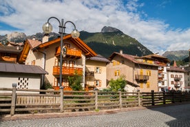 photo of Winter Cityscape of Cavalese, Val di Fiemme, Trentino Alto Adige, Italy.