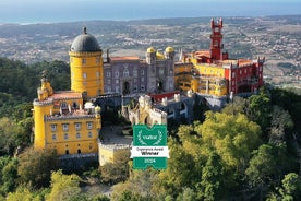 Visite guidée de Sintra, Pena, Regaleira, Cabo da Roca et Cascais